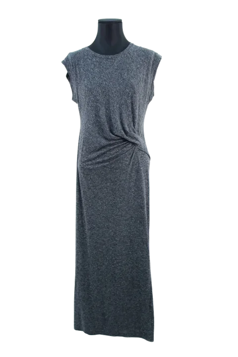 Grey Polyester Iro Dress