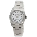 White Glass Rolex Watch