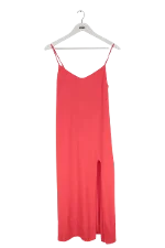 Red Fabric Reformation Dress