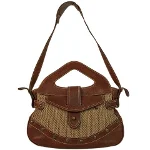 Brown Leather Patrizia Pepe Shoulder Bag
