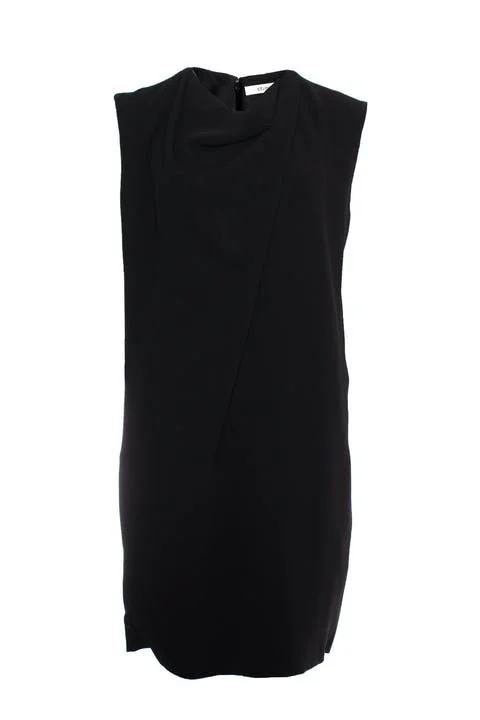 Black Fabric Celine Dress