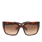 Brown Acetate Chopard Sunglasses