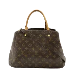 Brown Canvas Louis Vuitton Montaigne