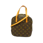 Brown Fabric Louis Vuitton Spontini