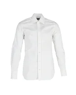 White Cotton Tom Ford Shirt