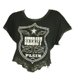 Black Cotton Philipp Plein Top