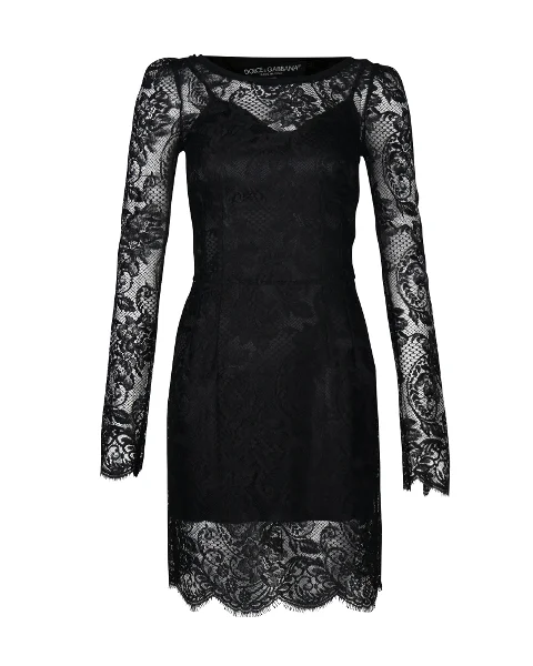 Black Cotton Dolce & Gabbana Dress