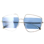 Blue Metal Fendi Sunglasses