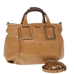 Brown Leather Chloé Handbag