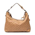Brown Leather Gucci Icon Bit