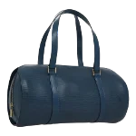 Blue Leather Louis Vuitton Soufflot