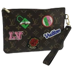 Multicolor Canvas Louis Vuitton Pouch