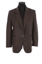 Brown Wool Ba&sh Blazer