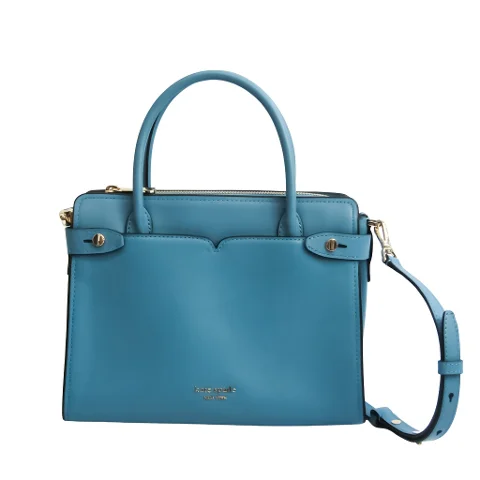 Blue Leather Kate Spade Handbag