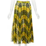 Yellow Polyester Junya Watanabe Skirt