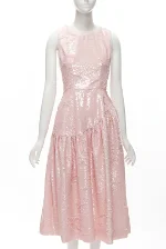 Pink Polyester Simone Rocha Dress