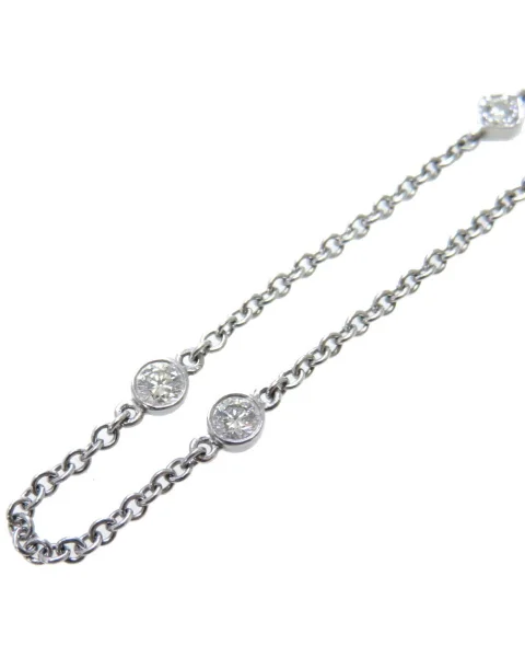 Silver Platinum Tiffany & Co. Necklace