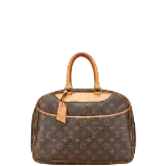 Brown Canvas Louis Vuitton Deauville 