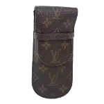 Brown Canvas Louis Vuitton Case