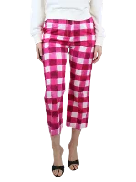 Pink Cotton MSGM Pants