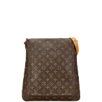 Brown Canvas Louis Vuitton Musette Salsa