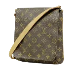 Brown Canvas Louis Vuitton Musette Salsa