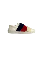 White Fabric AGL Sneakers