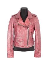 Red Leather IRO Jacket