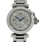 Silver Stainless Steel Cartier Watch