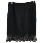 Black Fabric John Galliano Skirt