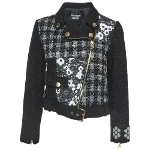 Black Fabric Moschino Jacket