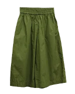 Green Cotton Baum und Pferdgarten Skirt