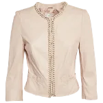 Pink Fabric Elisabetta Franchi Jacket