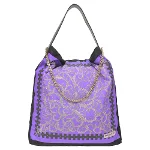 Purple Silk Emilio Pucci Handbag