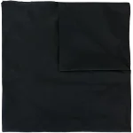 Black Satin Lanvin Scarf