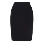 Black Wool Salvatore Ferragamo Skirt