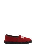 Burgundy Suede Kenzo Flats