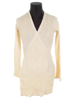 Beige Linen JOSEPH Cardigan