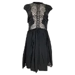 Black Polyester Nina Ricci Dress