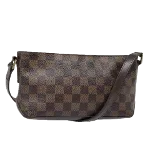 Brown Canvas Louis Vuitton Trotteur