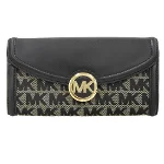 Black Canvas Michael Kors Wallet