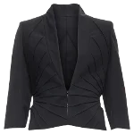 Black Wool Alexander McQueen Blazer