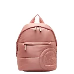 Pink Canvas Michael Kors Backpack