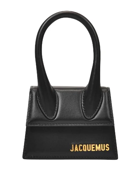 Black Leather Jacquemus Le Chiquito