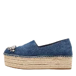 Blue Denim Miu Miu Espadrilles