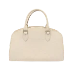 White Leather Louis Vuitton Pont Neuf