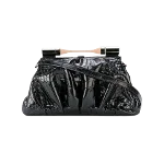 Black Leather Armani Shoulder Bag