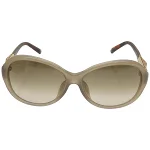 Brown Glass Gucci Sunglasses