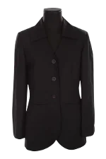 Black Linen Kenzo Blazer