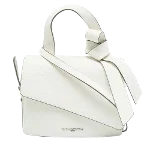 White Leather Karl Lagerfeld Handbag